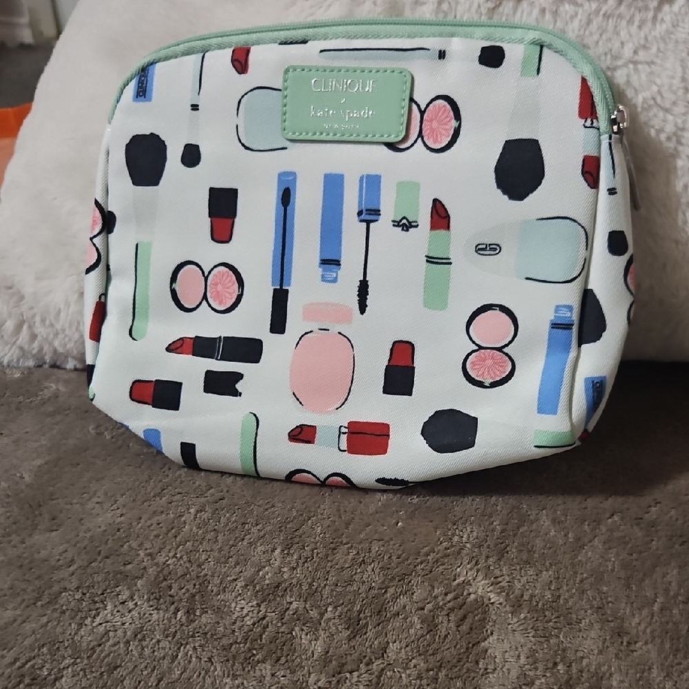 Clinique X Kate Spade Cosmetic Bag